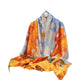 Orange and Sky Blue