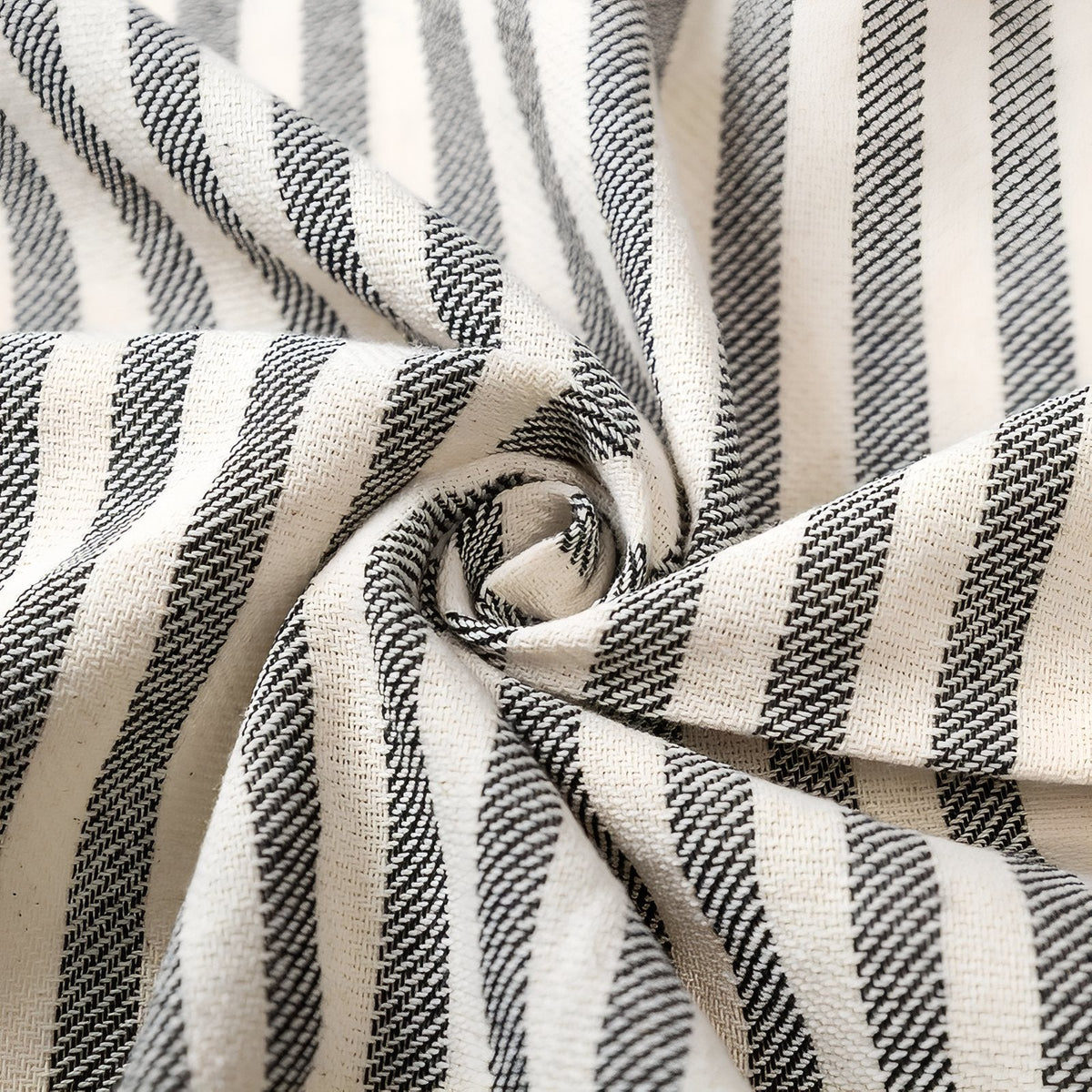 Serviette de plage façon fouta en coton