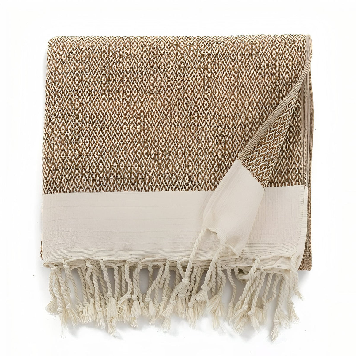 Serviette fouta de plage à motif