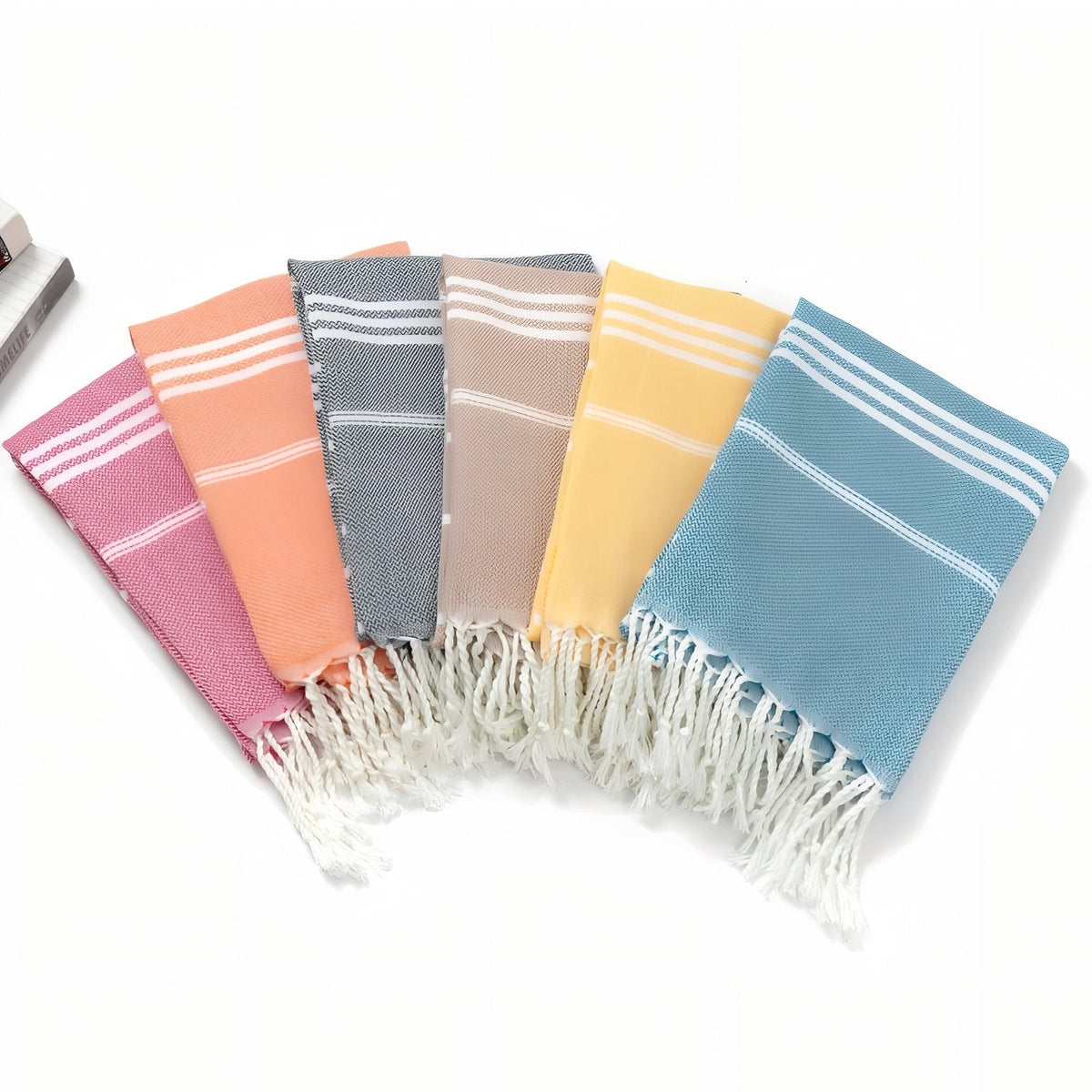 Serviette pour la plage style fouta