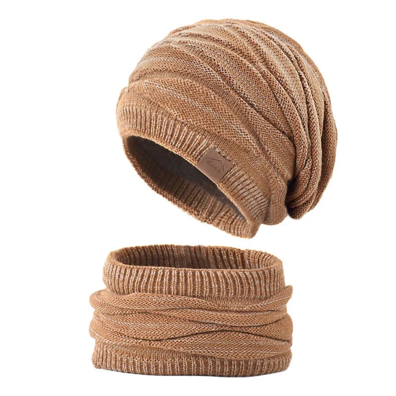 Set snood et bonnet femme