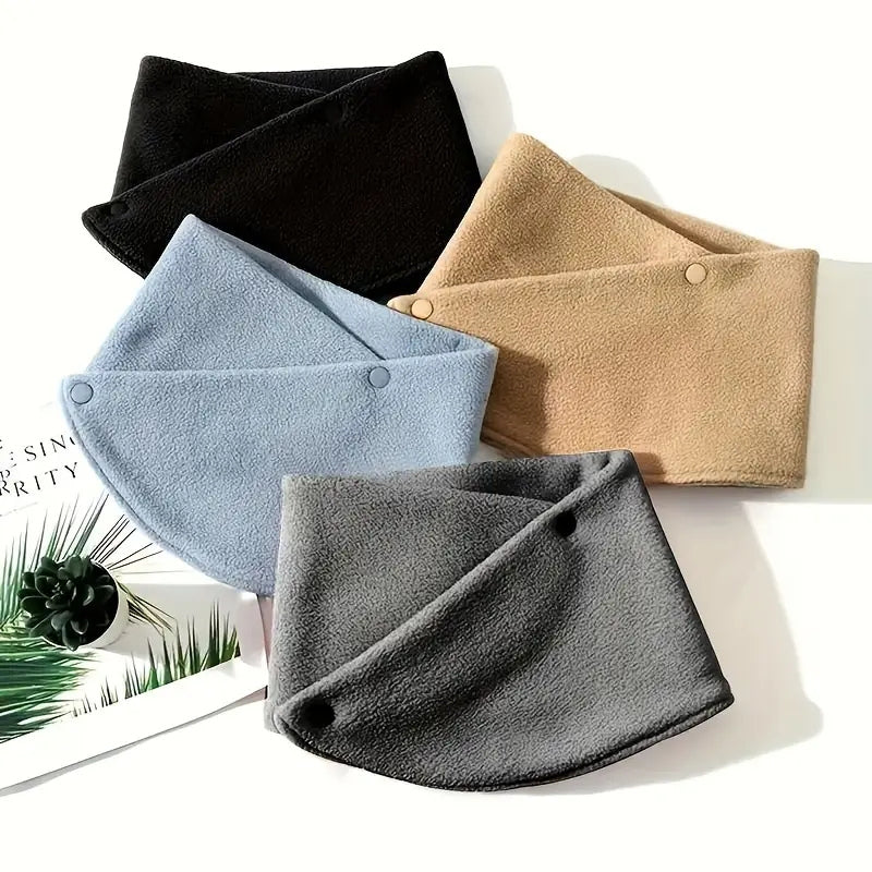 Snood en tissu polaire pour femme