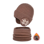 Snood et bonnet assortis pour garçon
