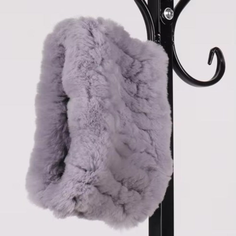 Snood féminin en matière fourrure