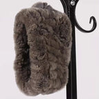 Snood femme en matière fourrure