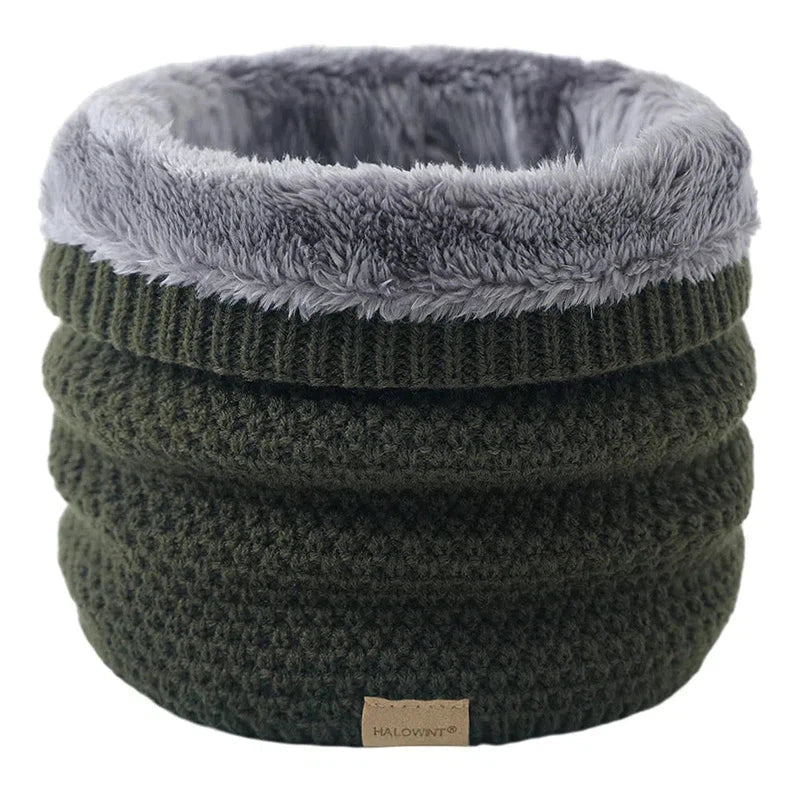Snood muni d'une doublure polaire