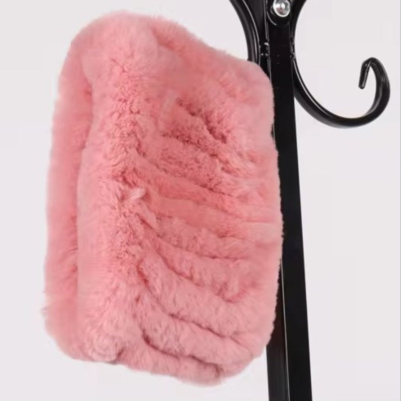 Snood pour femme en matière fourrure