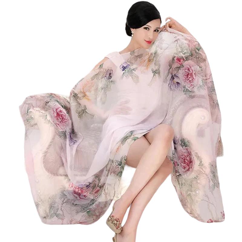 Soie en grand foulard