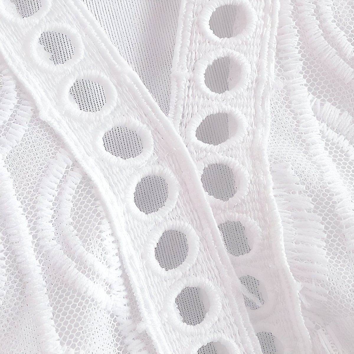 Sublime paréo blanc façon robe