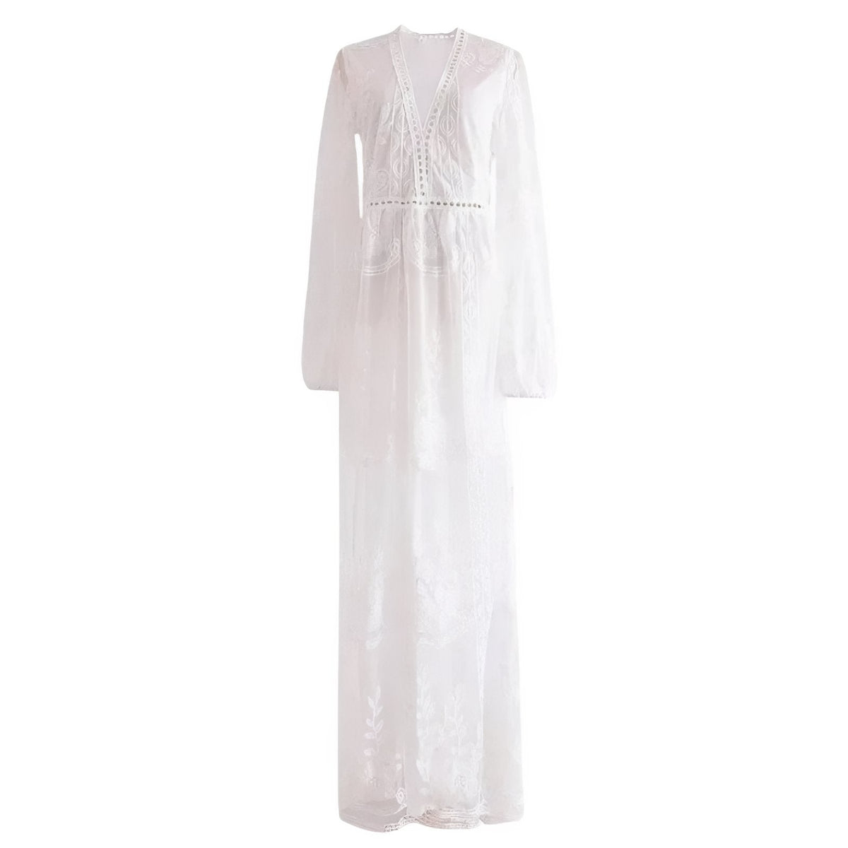 Sublime robe paréo blanche