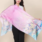 Tendance foulard de soie pour femme