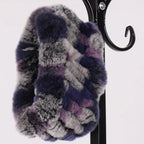 Tour de cou façon snood en fourrure