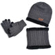 Dark Gray and Black