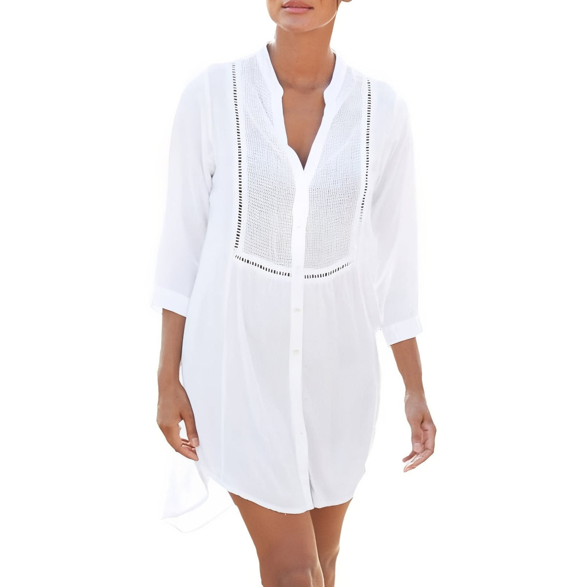 Tunique chic conçue pour la plage