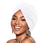 Turban femme à l'allure chic